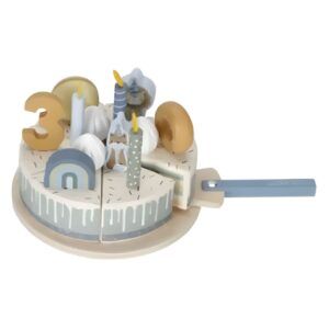 Pastel de Cumpleaños Azul FSC