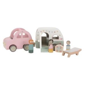 Set Coche y Caravana FSC Little Dutch